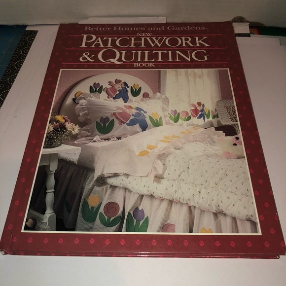 Better Homes And Gardens New Patchwork and Quilting- book has many patterns - Picture 1 of 10